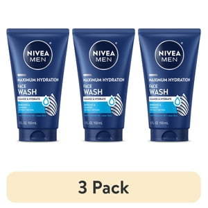 Nivea Men Maximum Hydration Face Wash, 5 fl oz (3-Pack)