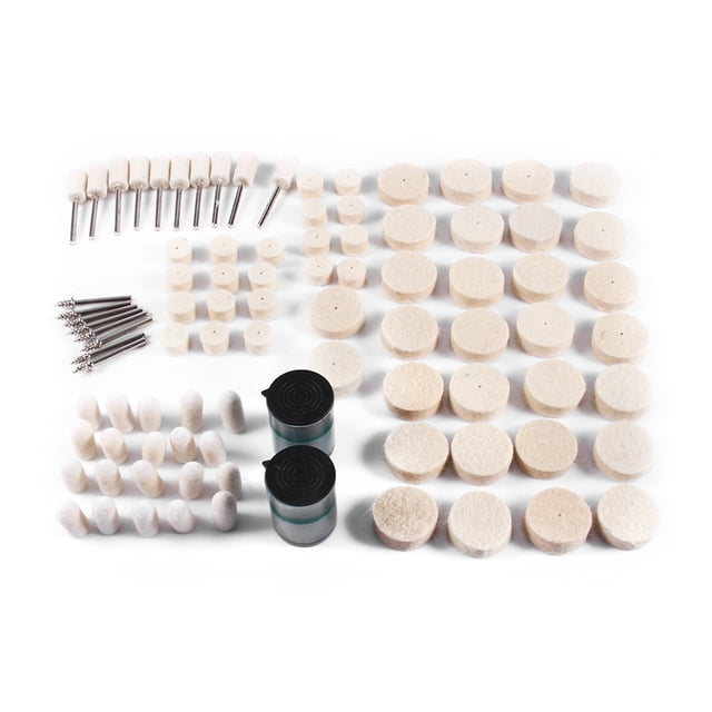 Kit de mezcla de ruedas de limpieza pulidas y pulidas con fieltro molido para 90 herramientas girato ANGGREK Otros