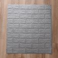 thumbnail image 1 of DIY 3D Pegatina De Pared De Ladrillo Sala De Estar Decoración De Espuma Impermeable Papel Pintado Adhesivo, 1 of 4