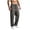 Dark Gray, variant on felwors Joggers Cargo Pants Quick Dry Casual Lightweight Athletic Trousers Workout Hiking Sweatpants with Zipper Pockets Dark Gray for Size L