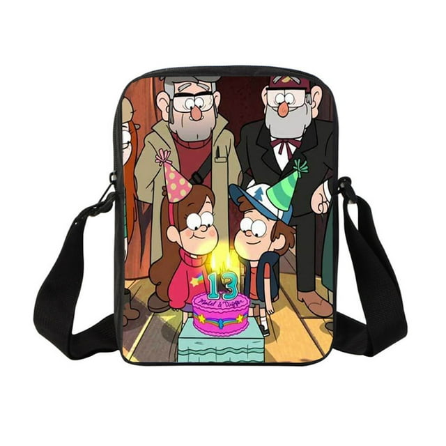 Bandolera Gravitys Falls Anime Messenger Bag portátil