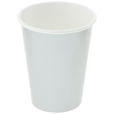 Amscan Silver Paper Cups, 9 Oz., 20 Ct. Party Tableware