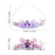 thumbnail image 4 of KAKOWELY Tiara de princesa sirena, corona para niñas pequeñas, diadema de cola de sirena, fiesta de cumpleaños, disfraz de cosplay, accesorios para el cabello de graduación, 4 of 4