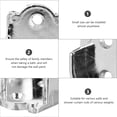 thumbnail image 2 of Monyance Closet Rod Support 4pcs Heavy Duty Closet Rod Holder U Shaped Bracket 25mm Universal Socket(1.57X1.3X0.63Inches), 2 of 11