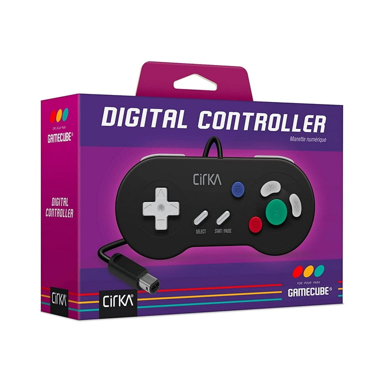 CirKa Digital Wired Controller for GameCube - Black 