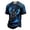 52#Blue, variant on Men Halloween Graphic Tee Short Sleeve Crew Neck T-Shirt, Grim Reaper Angel Wings 3D Print, Gothic Spiderweb Pattern Summer Tops