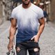 thumbnail image 4 of Camisetas de Manga Larga para Hombres Imprimir Camiseta de Cuello Redondo, Top de Manga Corta Casual para la Primavera Y el Verano, 4 of 5