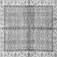 thumbnail image 1 of Ahgly Company Indoor Square Oriental Gray Traditional Area Rugs, 3' Square, 1 of 4
