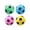 soccer-patterned, variant on Interactive Cat Toy Bouncy Latex Foam Ball for Indoor Cats Kitten Self-Play Chase Fun with Feather (1 Pet Toy, Color Random, 3 Patterns: Soccer-Patterned, Two-Tone, Feather-Topped)