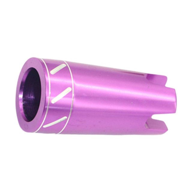 Baohd Fishing Rod Gimbal Metal Pole Cap Rod Repair Rod Holder Rod Violet Building DIY for Violet Length 5.5cm