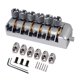 thumbnail image 1 of Puente de guitarra perfke con llave y tornillos puente de montura de rodillo para sin cabeza Estilo C, 1 of 9