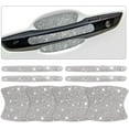 thumbnail image 1 of 8pcs Bling Car Door Handle Protector, Rhinestone Universal Safety Scratch Resistant Car Door Handle Sticker, 1 of 5