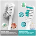 thumbnail image 4 of Cabezales de repuesto para cepillos de dientes Aoremon para Philips Sonicare E-Series, 4 of 7