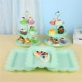 thumbnail image 5 of Detachable Fruit Tray with Convenient Cleaning 3 Tiers Round Cake Display Stand, 5 of 17
