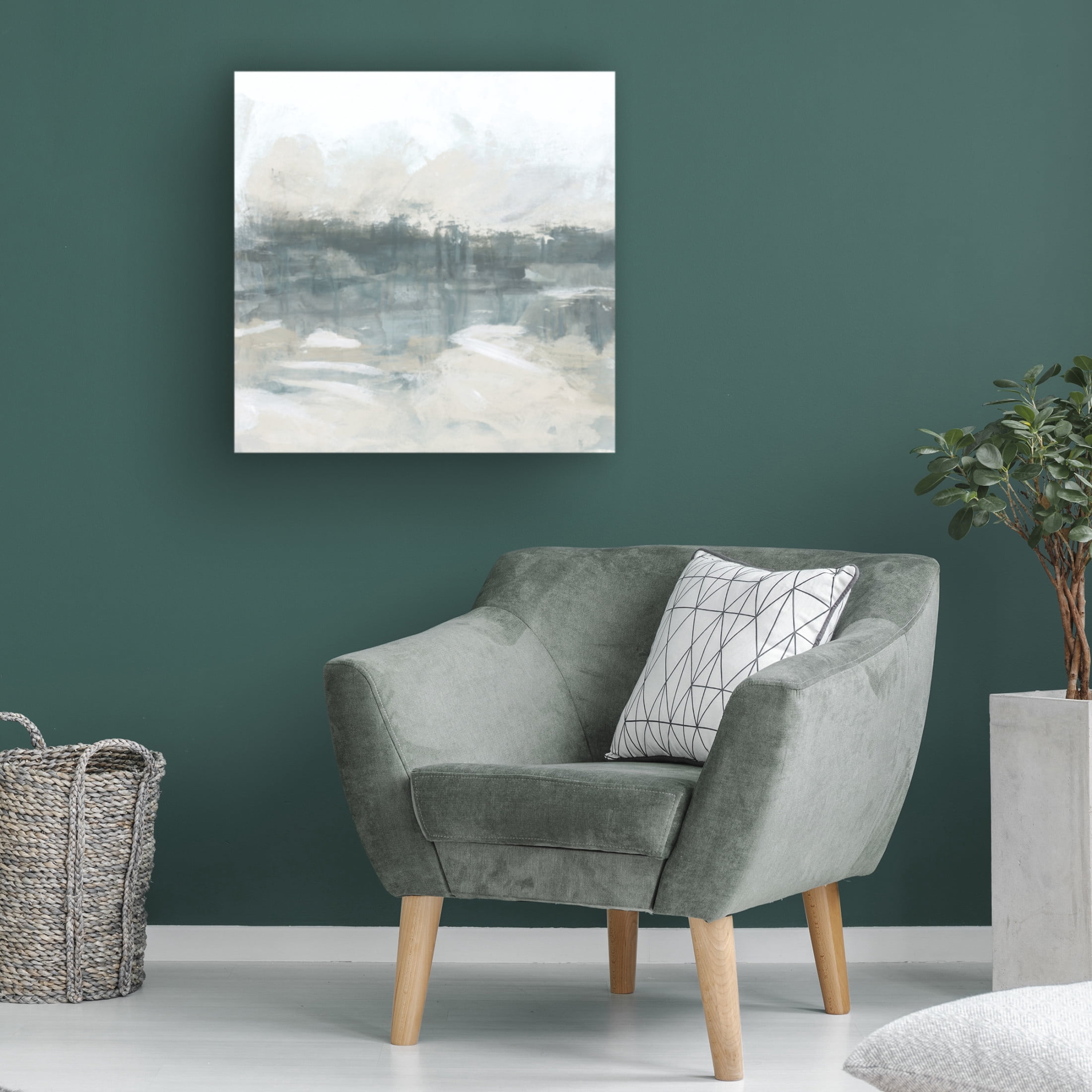 Trademark Fine Art June Erica Vess  Fog Flow II Canvas Wall Art