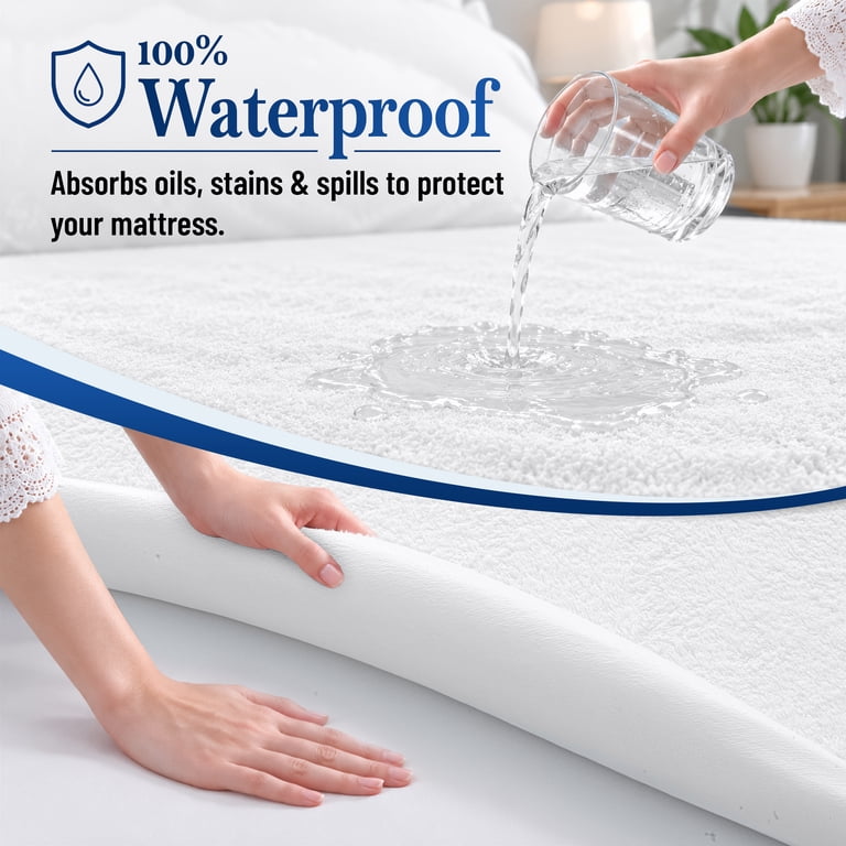 Lux Decor Collection Twin Waterproof Mattress Protector photo 5