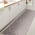 thumbnail image 4 of JONATHAN Y SANTA MONICA 2 x 10 Runner Rug, Madaba Moroccan Trellis - Gray/Cream, SMB114A-210, 4 of 9