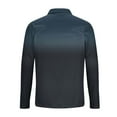 thumbnail image 4 of Pisexur Chandails en Molleton pour Hommes à Manches Longues, Sweat à Col Rabattu, Mode Décontractée, Patchwork de Couleurs Surdimensionné, Pull-Over, Fermeture Éclair Quart, Chemises de Gym Athlétiques, Chandail en Molleton Grande Taille M-6TG, 4 of 5
