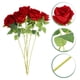 thumbnail image 4 of Ramo de rosas falsas de 6 piezas, modelo de rosa simulada, decoración de rosas artificiales realistas, suministros para el Día de San Valentín, 4 of 5