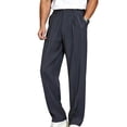 thumbnail image 3 of Vetsdori Quick Dry Pants for Men Sport Dress Pockets Athletic Trendy Pantalones Straight Leg Mens Track Pants Ice Silk, 3 of 6