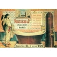 thumbnail image 2 of Vintage Apple Collection 14x11 Gold Ornate Wood Framed with Double Matting Museum Art Print Titled - Salle De Bain (2), 2 of 4