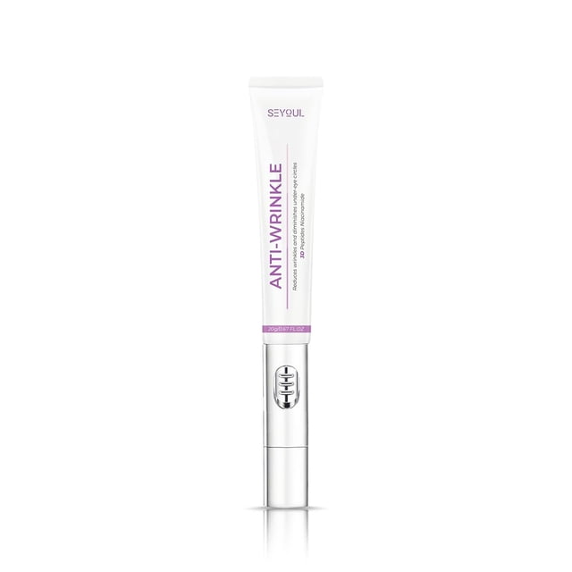 SEYOUL Crema Contorno de Ojos con Niacinamida + Péptidos + Cafeína, Eye Cream Coreano con Masaje Vibratorio e Iones Negativos, Ayuda con Ojeras y Bolsas, 20 g