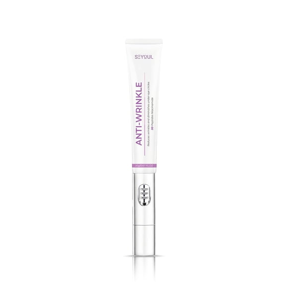 SEYOUL Crema Contorno de Ojos con Niacinamida + Péptidos + Cafeína, Eye Cream Coreano con Masaje Vibratorio e Iones Negativos, Ayuda con Ojeras y Bolsas, 20 g