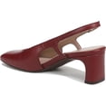 thumbnail image 4 of Naturalizer Women's Carmen Slingback Pump Cranberry Red Leather 12W, 4 of 6