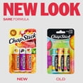 thumbnail image 2 of ChapStick Lip Balm Sticks - Tropical Treats Lip Balm Set - 3 Ct / 0.45 Oz ; Electric Tangerine, Fizzy Grape and Zingy Watermelon Lip Moisturizer, 2 of 10