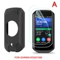 thumbnail image 3 of Silicone Protective Case & Screen Protector Film Set for Garmin Edge 1050 GPS Cycling Computer – All-Inclusive, Dustproof, Waterproof, Black, Blue, Gray, Orange, White, 3 of 8