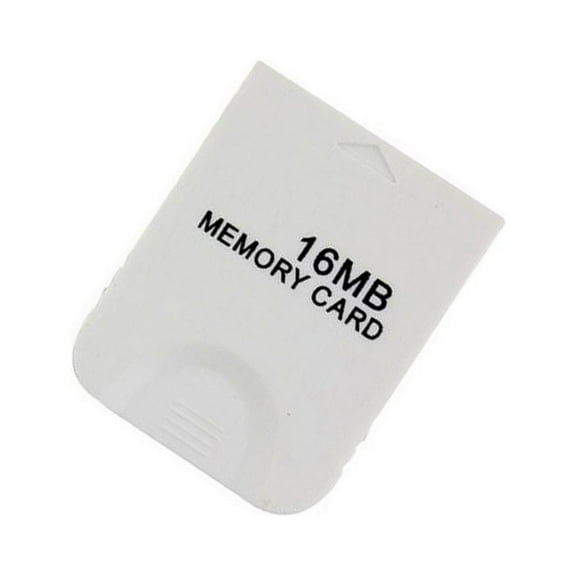 Pre-Owned Gamilys Replacement Black 16MB Memory Card for Ninendo Wii / GameCube