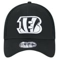 thumbnail image 2 of Men's New Era Black Cincinnati Bengals Main Neo 39THIRTY Flex Hat, 2 of 6