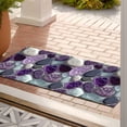 thumbnail image 5 of ERK Corridor Stone Patterned Carpet 3D Pebble Pattern Entrance Mat Slip Washable,50x120cm, 5 of 5
