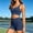 Dark Blue, variant on Workout Sets For Women 2 Piece Seamless Cross Pilates Sleeveless Crop Tank Sports Bra High Waist Shorts Summer Soft Breathable Sets Gym Yoga Active Wear Beach Travel Outfits, Gray S