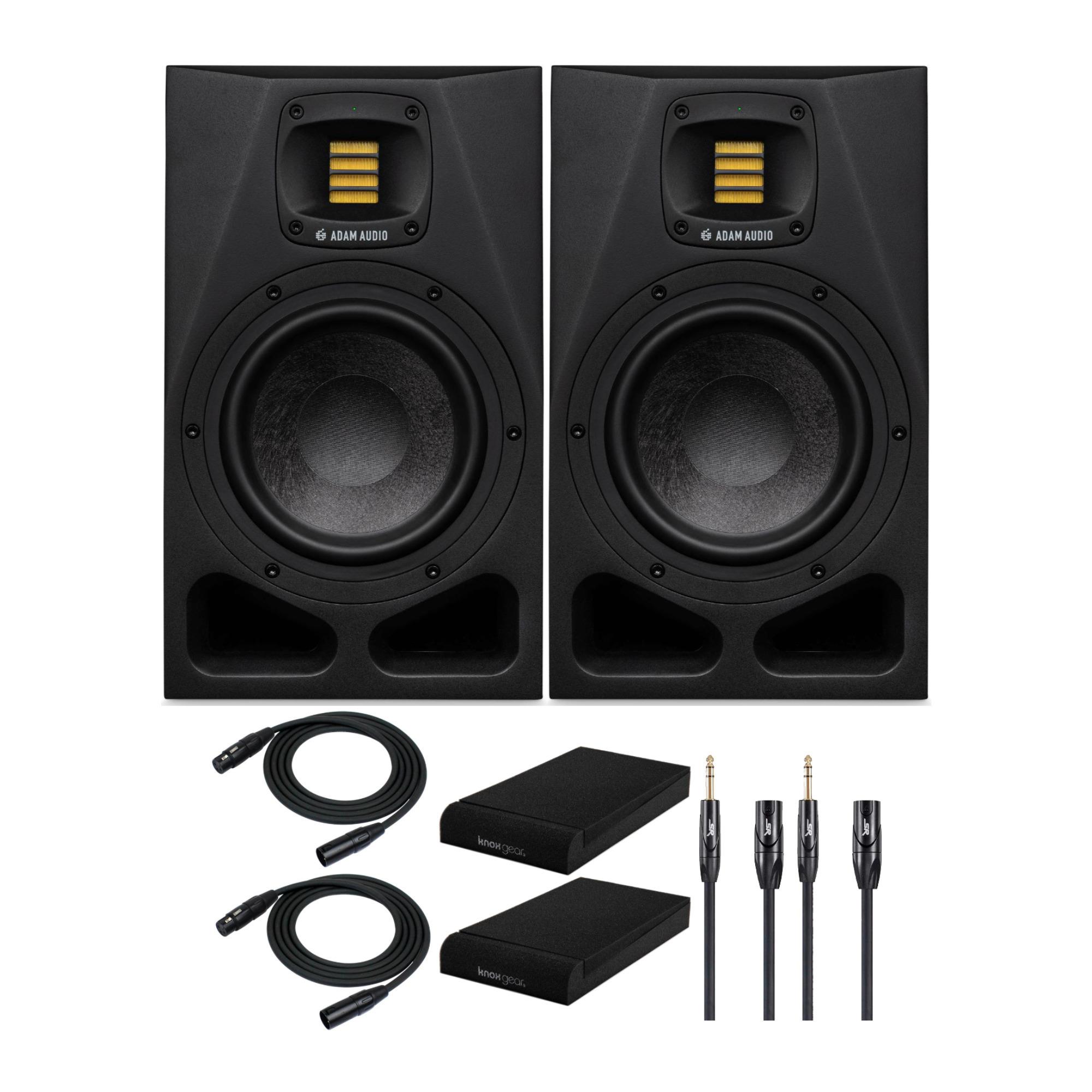 Adam Audio A4V Powered Two-Way Studio Monitor (2-Pack) Bundle - image 1 of 9
