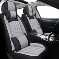 thumbnail image 2 of Funda de asiento de coche universal de lino para Byd Atto 3 Peugeot 308 Dacia Duster Audi A4 Accesorios Interior Juego completo Invierno, 2 of 5