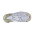 thumbnail image 6 of Jordan 4 Retro GP Little Kid's Shoes White/Boarder Blue/Light Sand 487725-118 (12 M US), 6 of 6