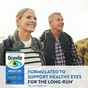 Ocuvite Adult 50 Plus Eye Vitamins and Minerals with Lutein and Zeaxanthin and Omega 3 Softgels, 90 Count