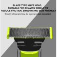 thumbnail image 4 of 3-pack razor blades compatible with Philips OneBlade Replacement Blades One Blade Pro Blades Men, 4 of 5