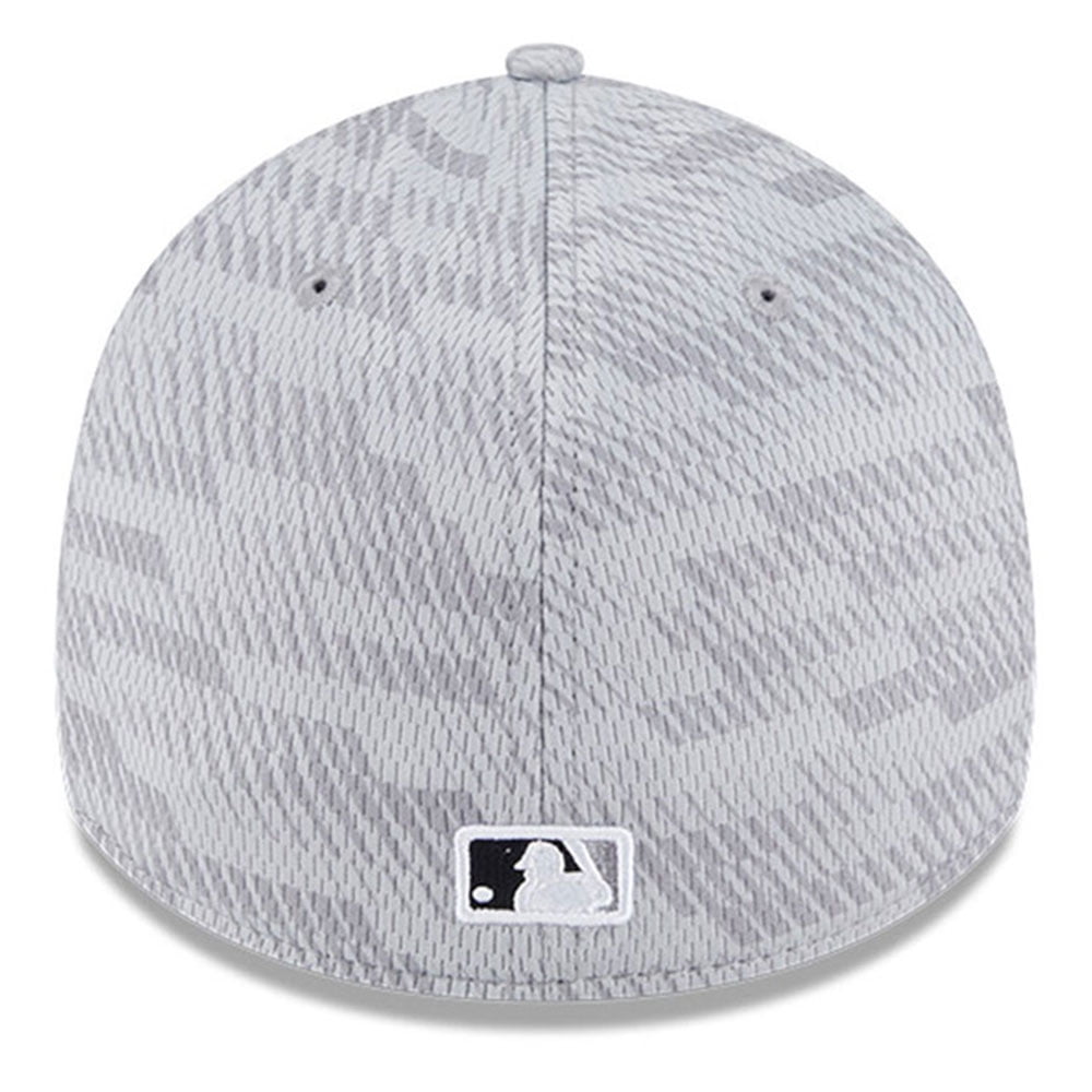 Men's New Era Gray Chicago White Sox 2025 MLB Clubhouse 39THIRTY Flex Hat