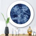 thumbnail image 2 of Designart 'Blue Space Galaxy Circle' Modern Circle Metal Wall Art 23x23 - Disc of 23, 2 of 5