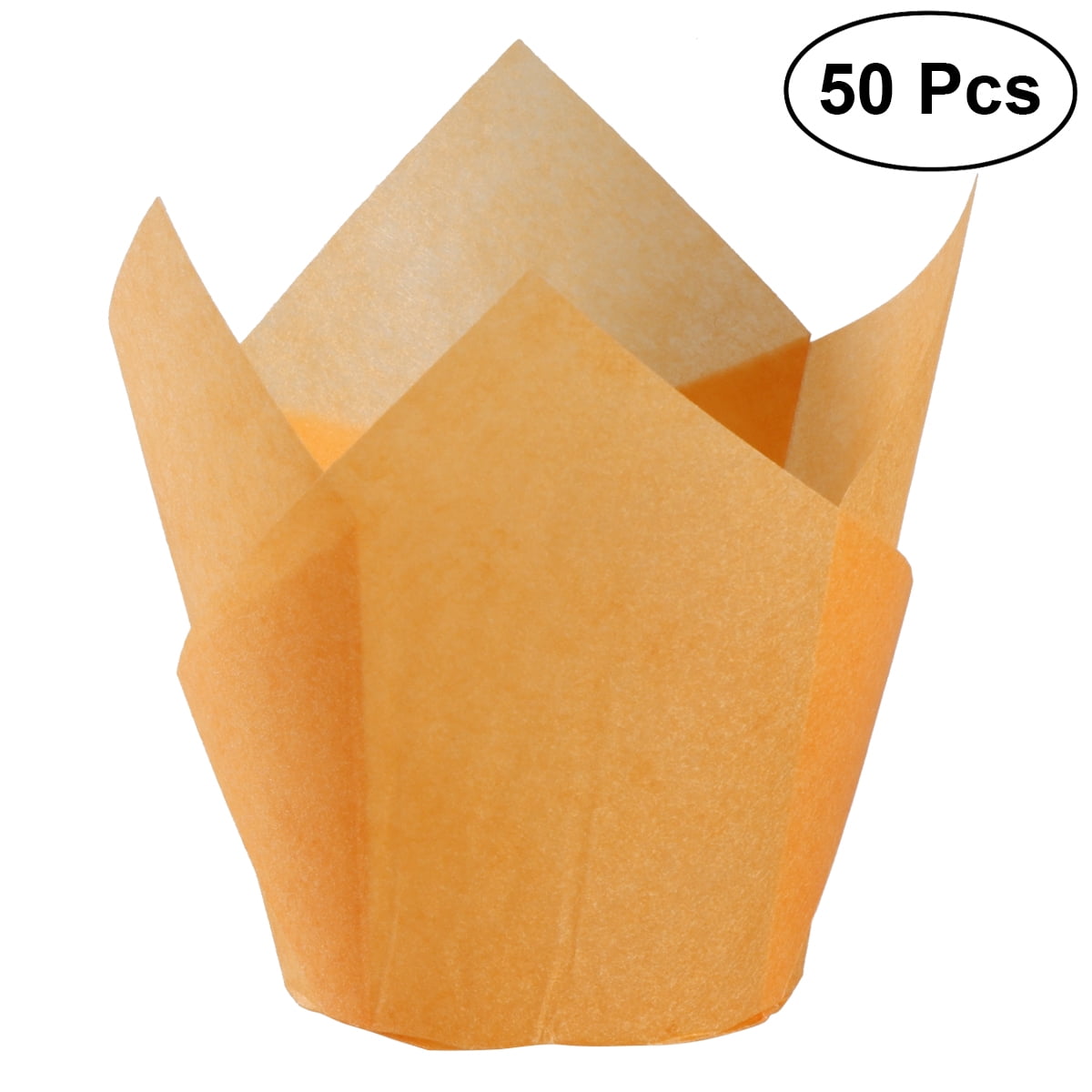 50pcs/set Cupcake Wrapper Baking Cups Liners Muffin Cup Tulip Case Cake Paper // 