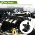 thumbnail image 2 of Sensor de Presión Absoluta del Colector MAP Único para Fiat Punto 188 2007-2016 No.0281002456 1 Pc, 2 of 6