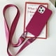 thumbnail image 1 of Funda de silicona mate con correa de collar cruzado para iPhone, 15, 14 Pro Max, 11, 12, 13 Mini, XR, X, XS, 7, 8 Plus, SE, cubierta a prueba de golpes, 1 of 4