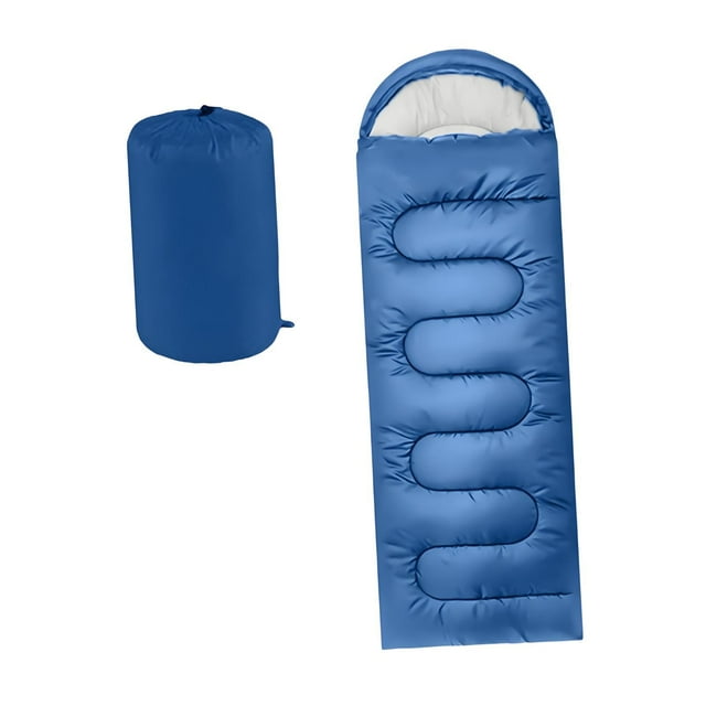 Saco de dormir para adultos, portátil, esencial para acampar, cómodo sobre que se abre con cremallera para convertirse en para viajes al