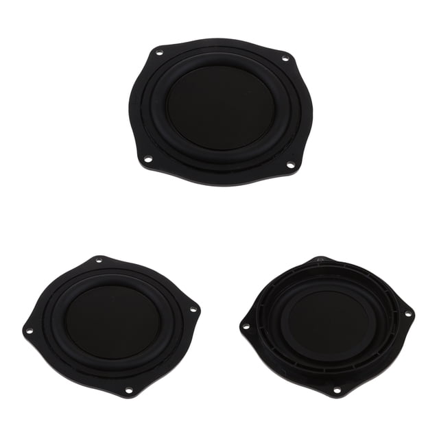 Placa de Diafragma de 3 X 4 Pulgadas Sunnimix para Bajos Pasivos Membrana Vibrante de Altavoz
