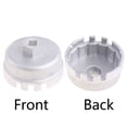 thumbnail image 3 of Yokua Prius for Corolla for Rav4 Auris Oil Filter Aluminum Cup Wrench New, 3 of 7