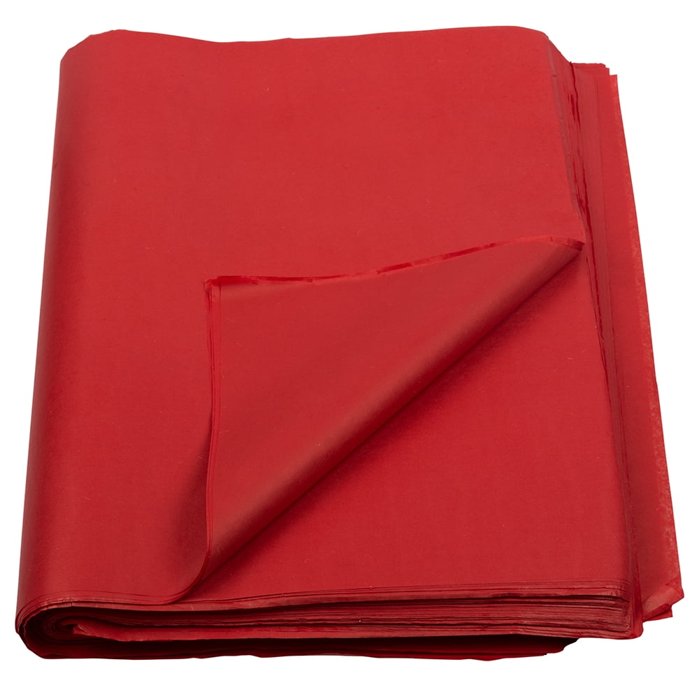 JAM Paper Gift Tissue Paper, Red, 480 Sheets/Ream