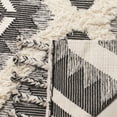 thumbnail image 4 of SAFAVIEH Kenya KNY910H Hand-knotted Black / Ivory Rug, 4 of 6