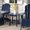 Navy Blue, variant on Costaelm Adirondack Outdoor Side Table, All Weather HDPE Patio End Table for Portside, Turquoise